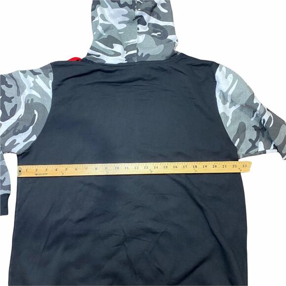 Code Five Adult Camo Fleece Graphic Bronx  Hoodie  Size Large - Picture 5 of 13